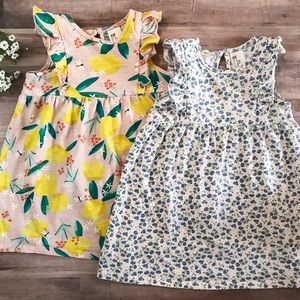 Ruffled Floral and Lemon Tunic Dress Pack